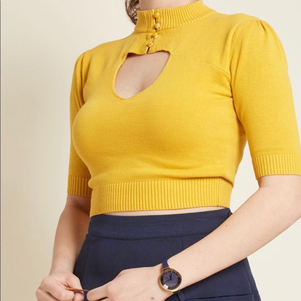 Modcloth Collectif Sweet & Sass Sweater